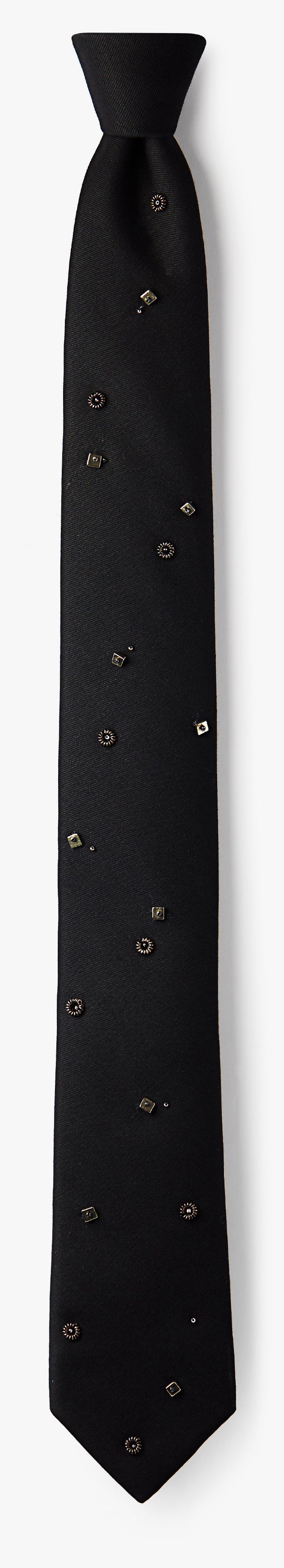 SCATTERED SPIRAL / PYRITE NECKTIE 936