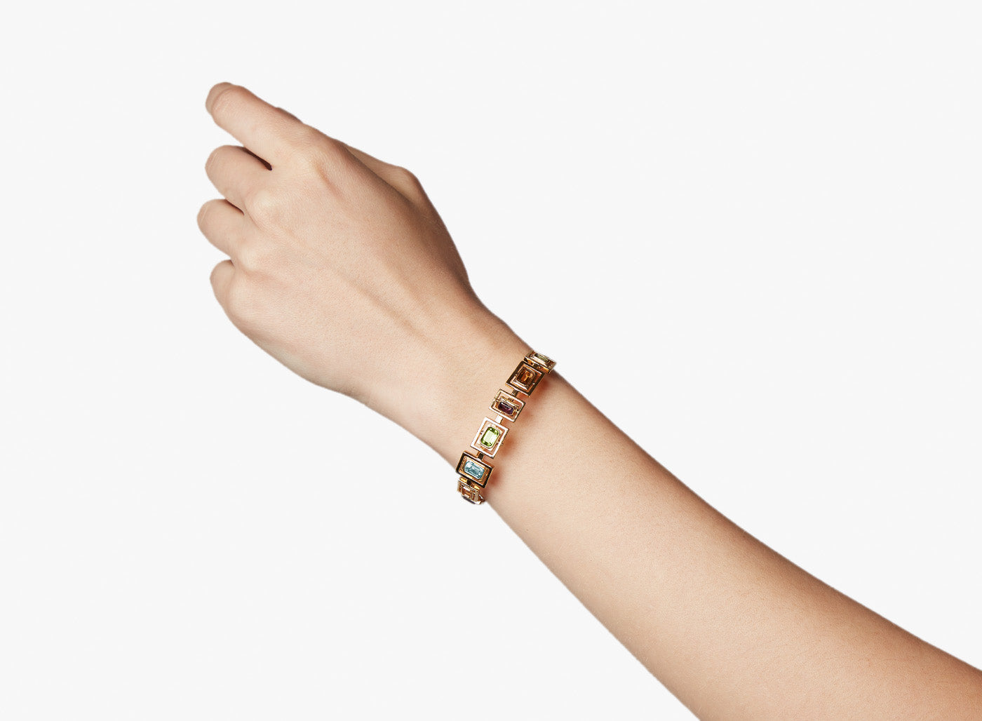 PIVOTING GEM BRACELET 026