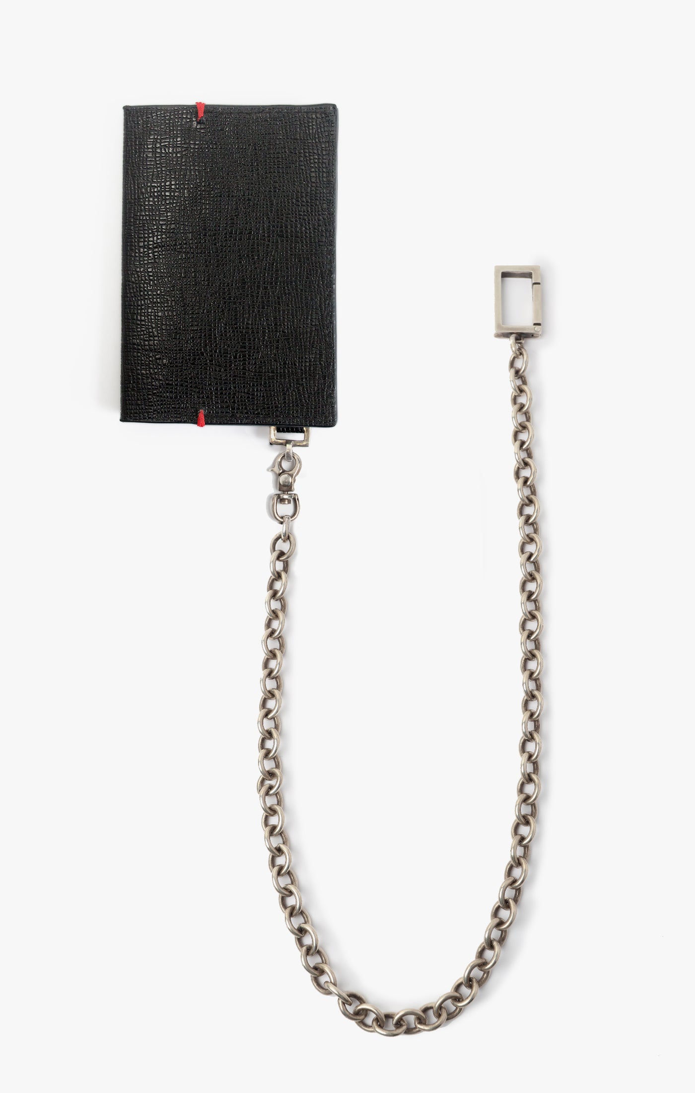 FOLDED WALLET W/ CABLE CHAIN