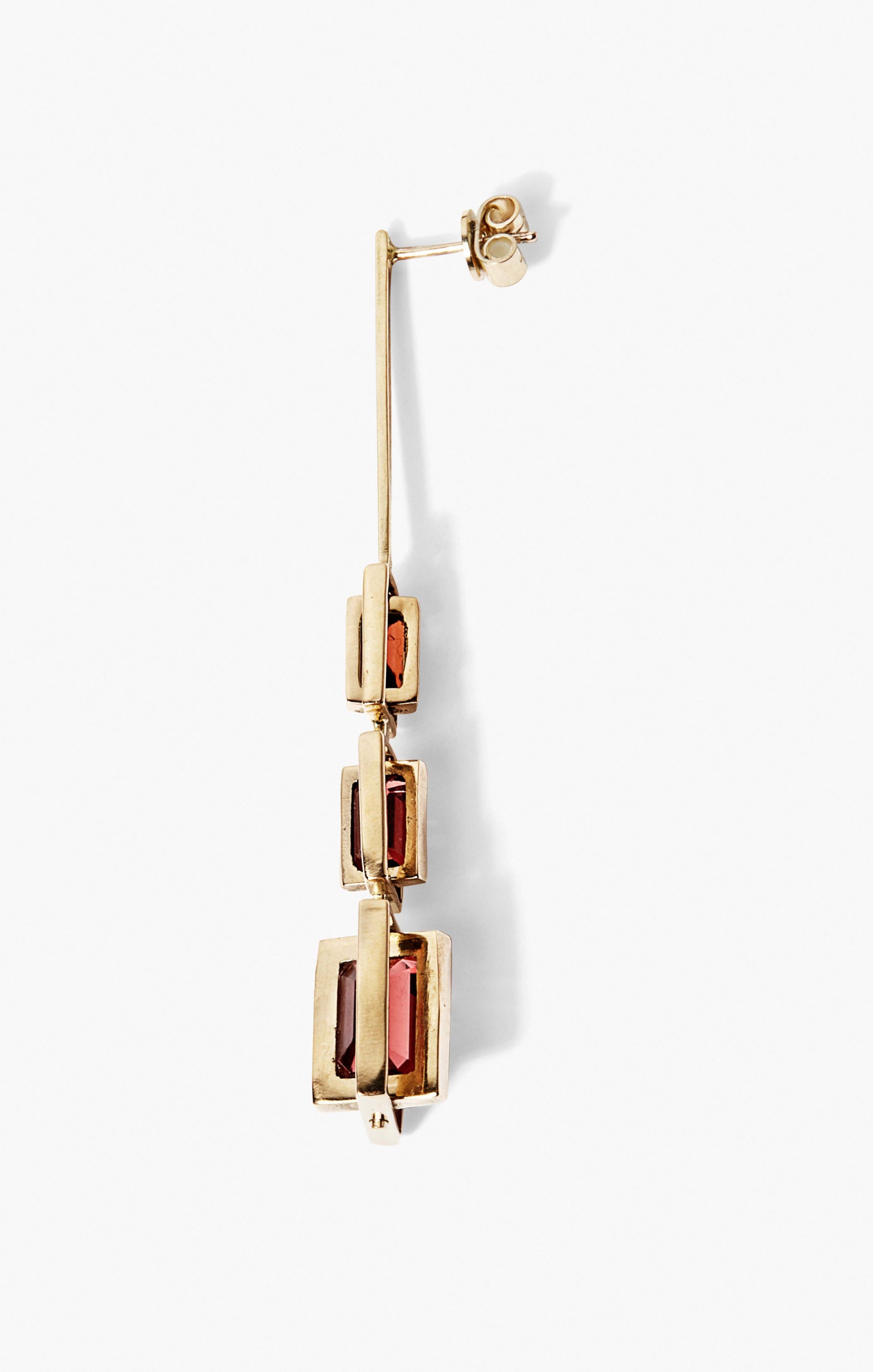 PIVOTING GEM EARRING 028