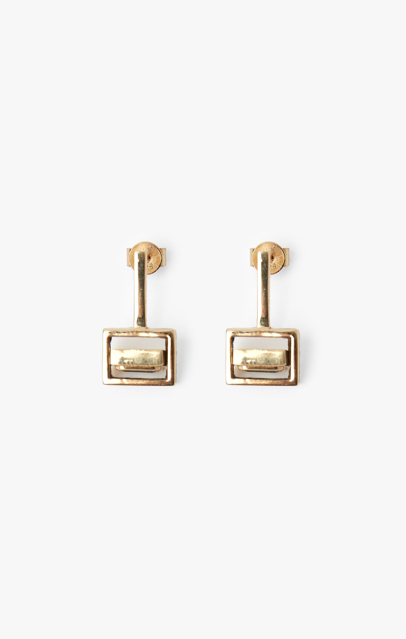 PIVOTING GEM EARRING 032 S