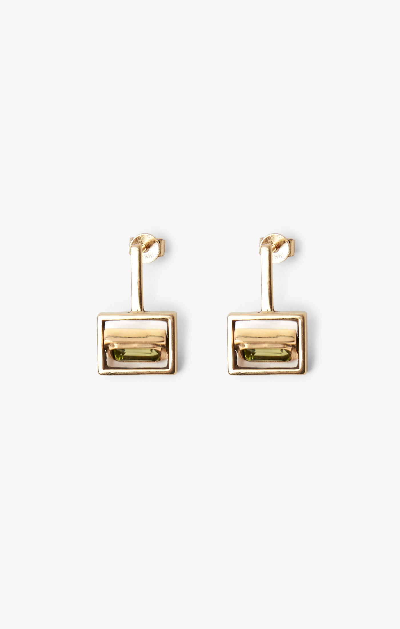 PIVOTING GEM EARRING 033 M