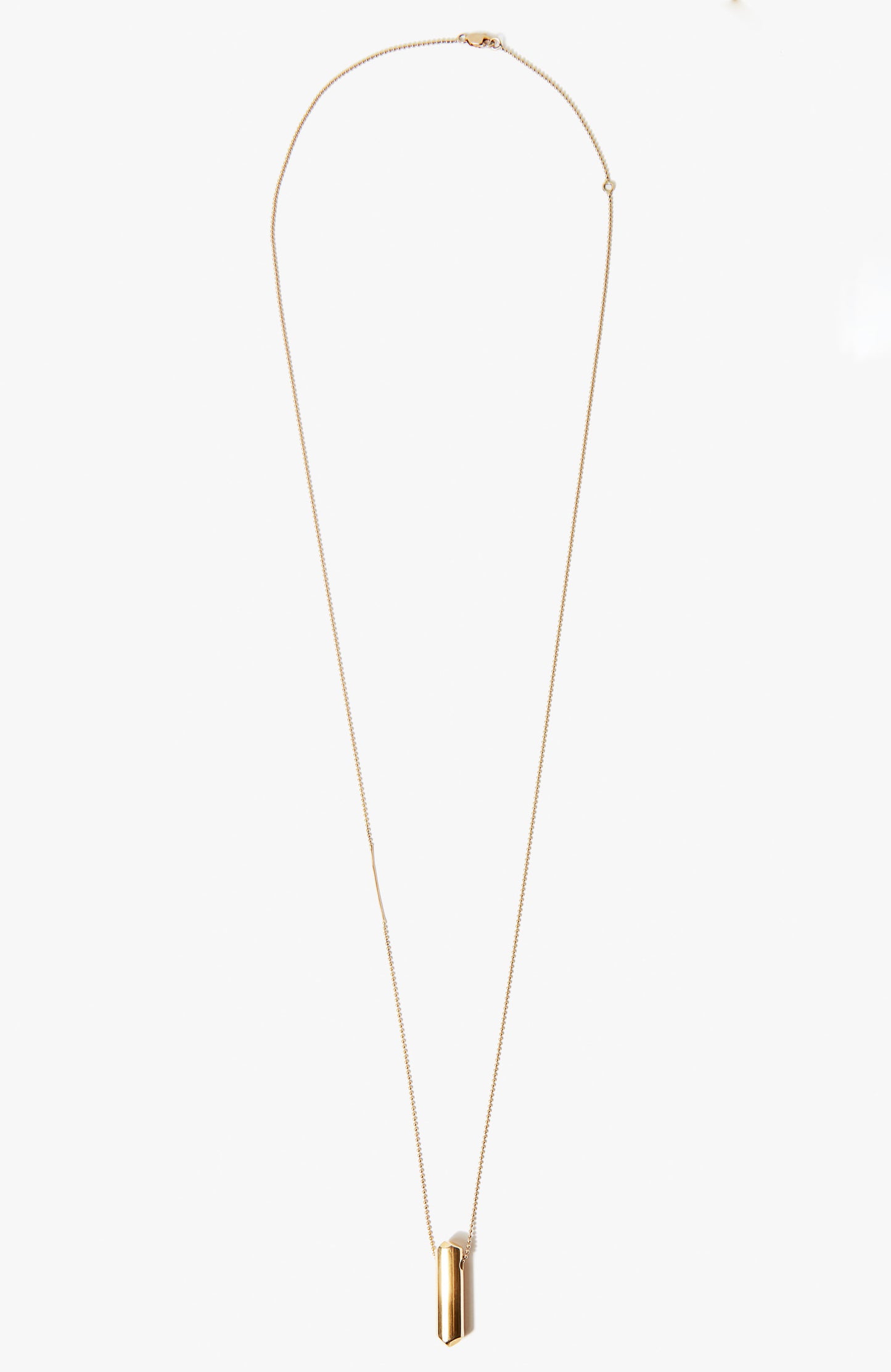 18K SOLID YELLOW GOLD NECKLACE 005